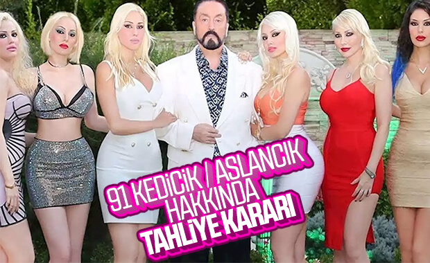 Adnan Oktar suç örgütünden 91 sanık tahliye oldu