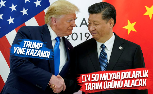 ABD ile Çin arasında 50 milyar dolarlık anlaşma