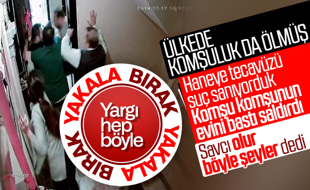 Komşuların gürültü kavgasında yeniden gözaltı