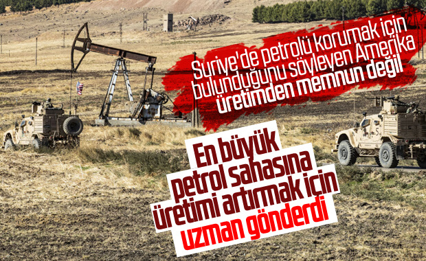 ABD, Suriye'deki en büyük petrol rezervini sahiplendi