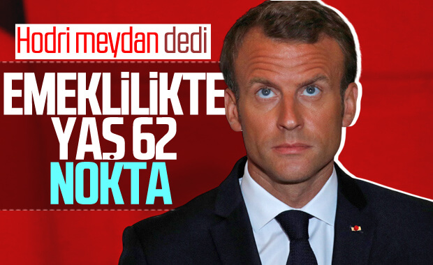 Macron emeklilik reformundan vazgeçmeyecek