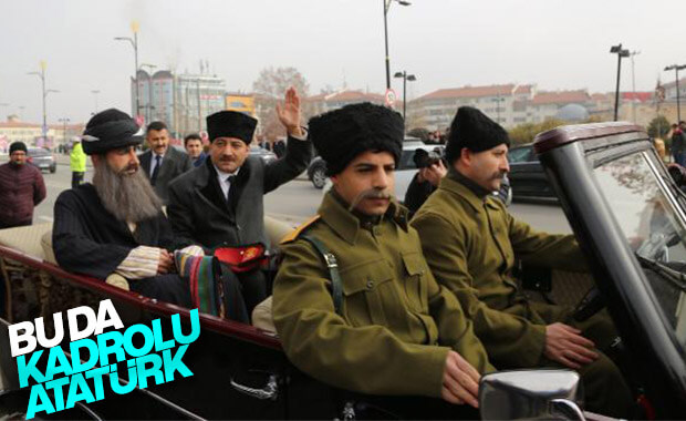 Temsili Atatürk'ün Sivas'tan ayrılışı