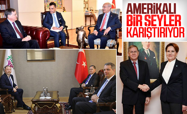 ABD Büyükelçisi Satterfield, HDP'yi ziyaret etti
