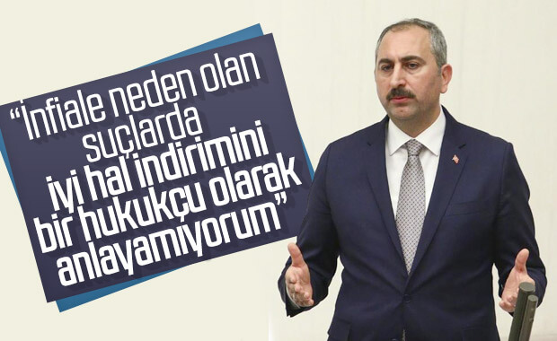 Bakan Abdulhamit Gül, 'iyi hal' indirimini eleştirdi