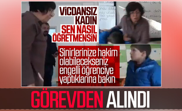 Ankara'da dayakçı öğretmen görevden alındı