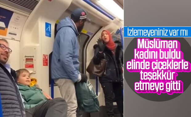 Yahudi babadan kendisini savunan Müslüman kadına teşekkür