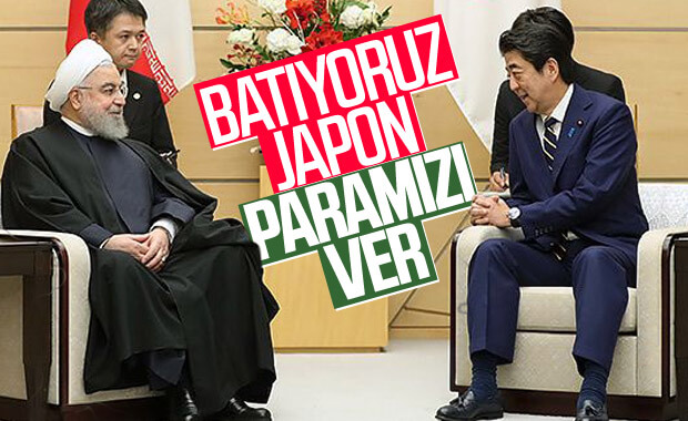 Ruhani Japonya'dan petrol paralarını talep etti