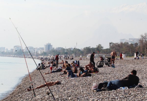 Antalya'da yaz bitmedi