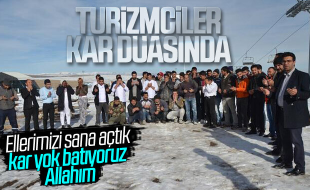 Cıbıltepe'de kar duası