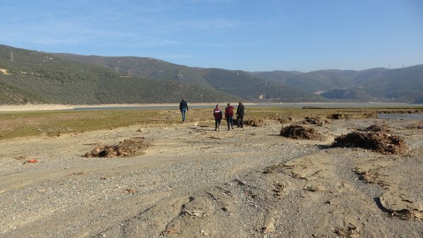 Bursa'da Gölbaşı kurudu