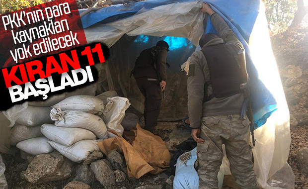 Kıran-11 Narko-Terör Operasyonu başladı