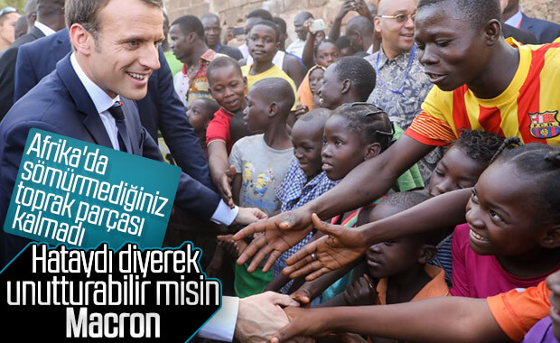 Macron'dan sömürgecilik itirafı