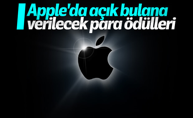 Apple, açık bulana vereceği para ödüllerini açıkladı