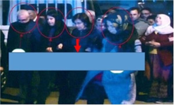 Teröristlerin cenazesine katılan HDP'li başkan cezaevinde