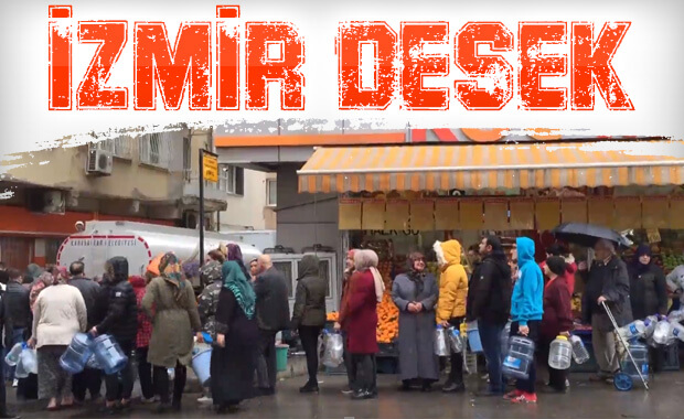 İzmir'in 3 ilçesi susuz kaldı
