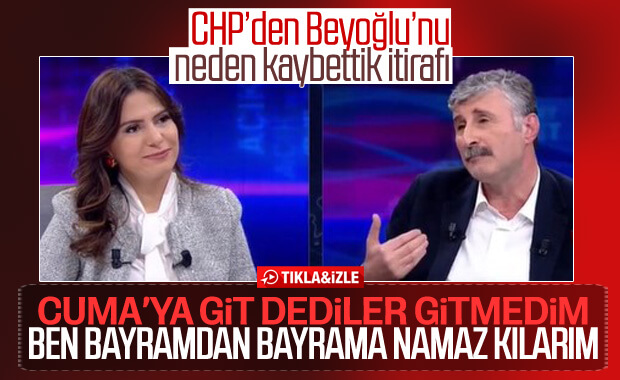 Alper Taş: CHP'liler seçim için namaza git dedi