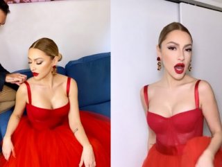 Hadise kalçasını yaptırdı