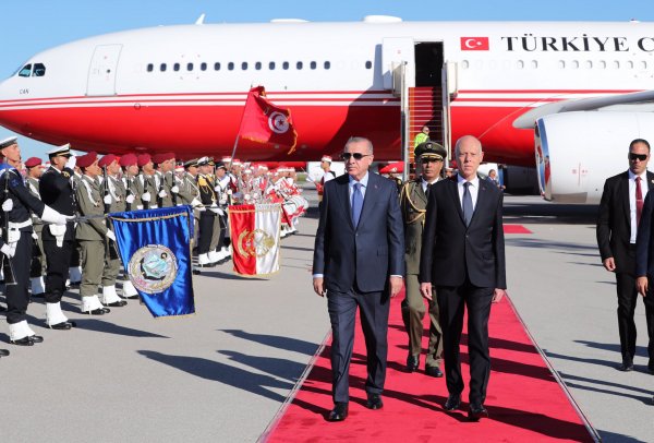 Cumhurbaşkanı Erdoğan Tunus'ta