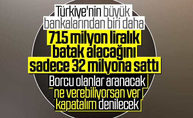 Akbank 714.5 milyon liralık alacağını sattı