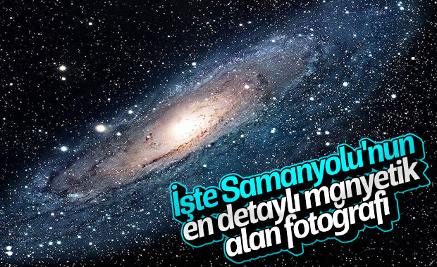 Samanyolu Galaksisi'nin en detaylı manyetik alan fotoğrafı