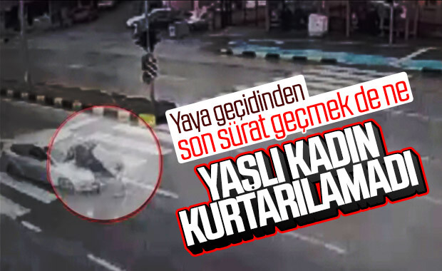 Zonguldak'ta yaya geçidinde kaza