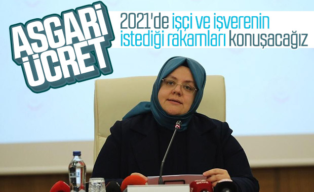 Bakan'dan 2021 asgari ücret açıklaması