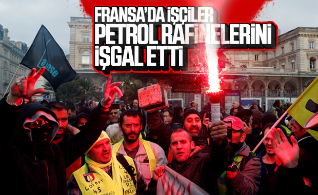 Fransa'da ülke genelinde grevler büyüyor