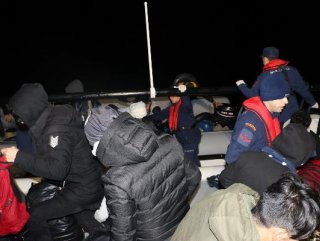 Çanakkale'de 328 göçmen yakalandı