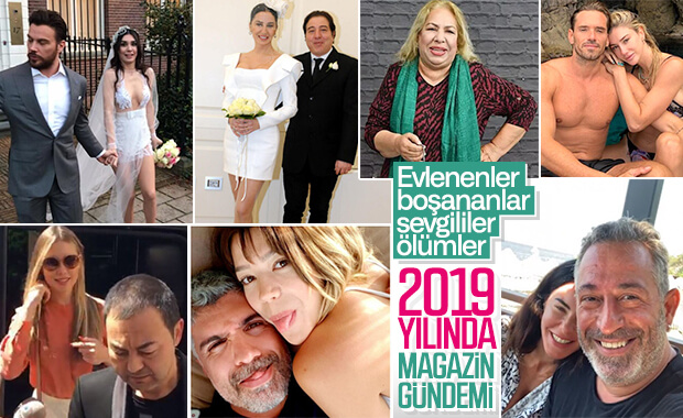 2019 yılına damga vuran magazin olayları