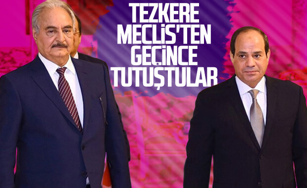 Mısır'dan tezkere kararına tepki