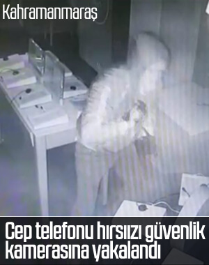 Kahramanmaraş'ta cep telefonu hırsızı tutuklandı
