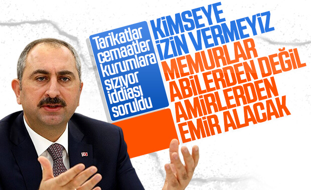 Tarikatlar kurumlara sızıyor iddiası Bakan Gül'e soruldu