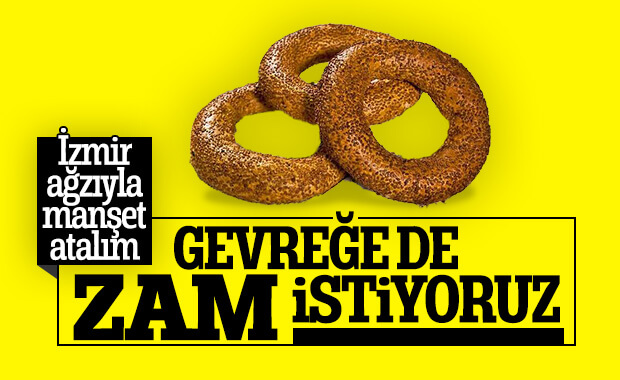 İzmir'de 'gevreğe zam yapın' talebi
