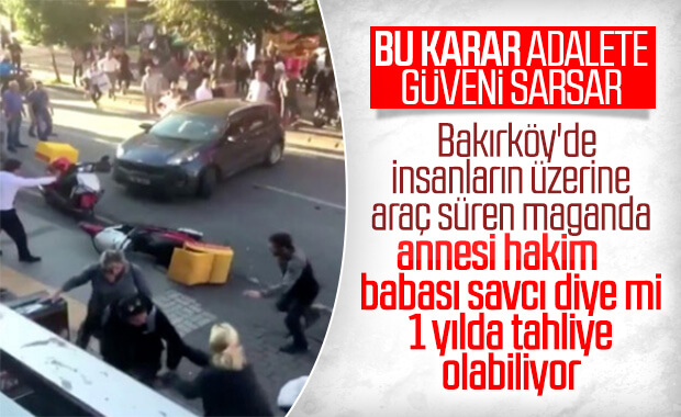 Bakırköy saldırganı tahliye oldu