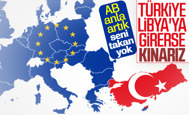AB'den Türkiye'ye, Libya kınaması