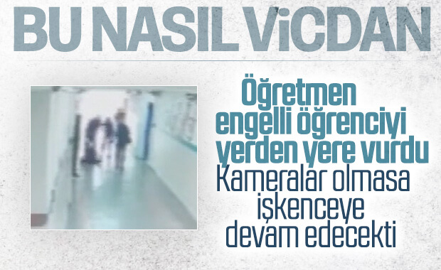 Eskişehir'de öğretmen kaynaştırma öğrencisini darbetti