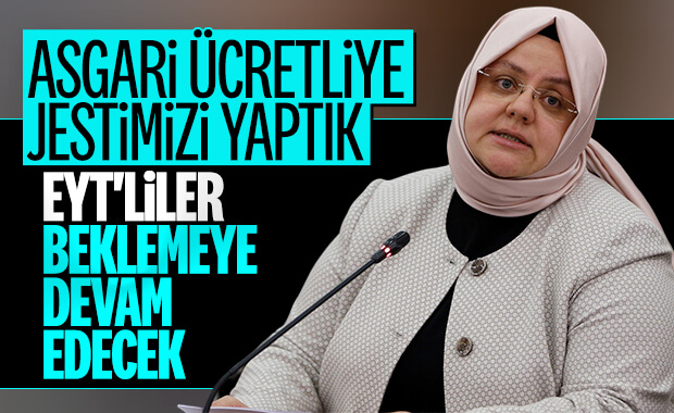 Bakan Selçuk'tan asgari ücret ve EYT açıklaması
