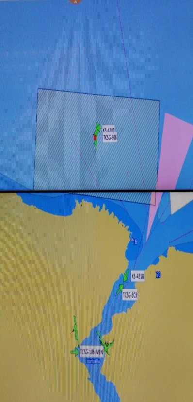 Boğaz'ın girişinde tanker ile balıkçı gemisi çarpıştı