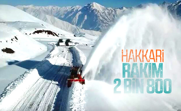 Hakkari'de yol açma çalışmalarına ara yok