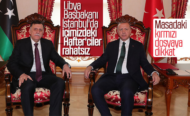Libya Başbakanı Serrac İstanbul'da