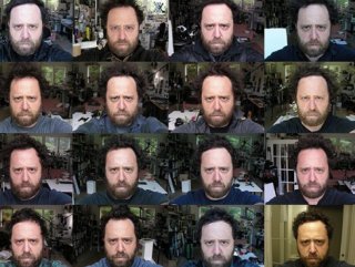 20 yıl boyunca her gün fotoğrafını çeken adamın değişimi
