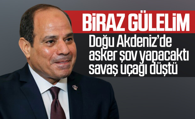 Mısır'da askeri tatbikatta 1 savaş uçağı düştü