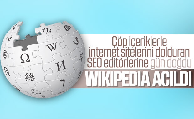 Wikipedia erişime açıldı