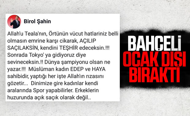 MHP, kadın voleybolcu paylaşımının cezasını kesti