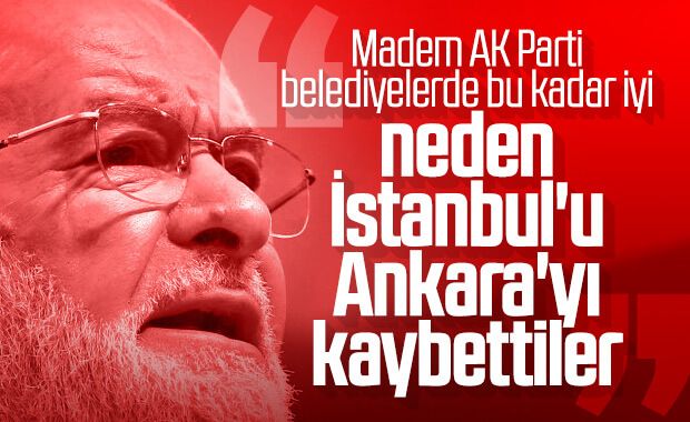 Karamollaoğlu, AK Parti belediyeciliğini eleştirdi