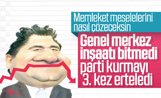 Ali Babacan parti kuruluşunu bir kez daha erteledi
