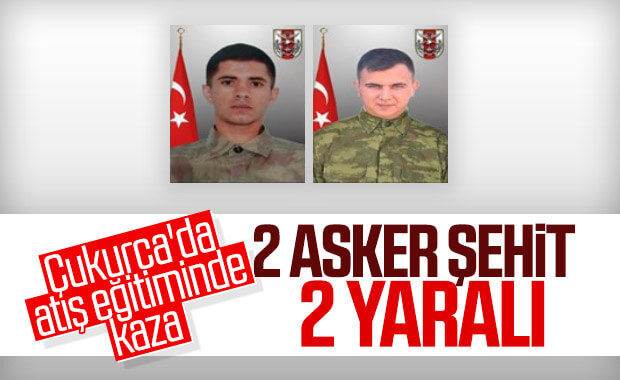 Hakkari'de eğitim kazası: 2 asker şehit