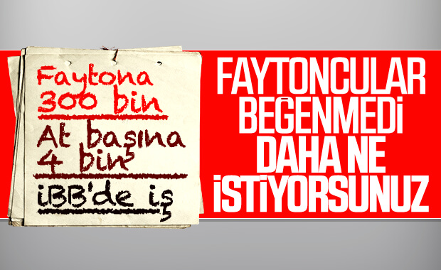 İBB'nin fayton kararını faytoncular beğenmedi