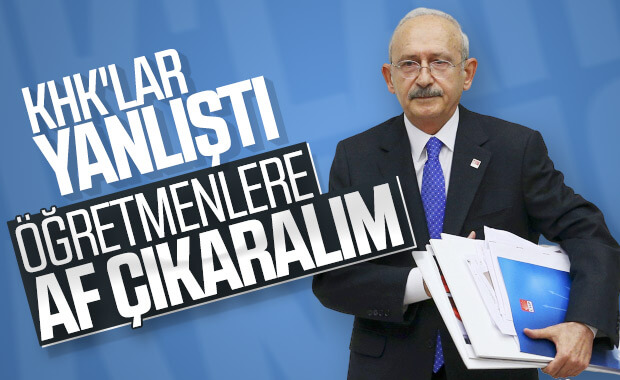 Kemal Kılıçdaroğlu'ndan KHK çağrısı