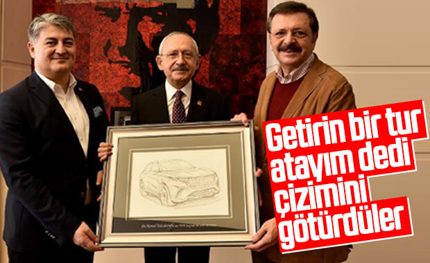 Kılıçdaroğlu, TOGG heyetini kabul etti